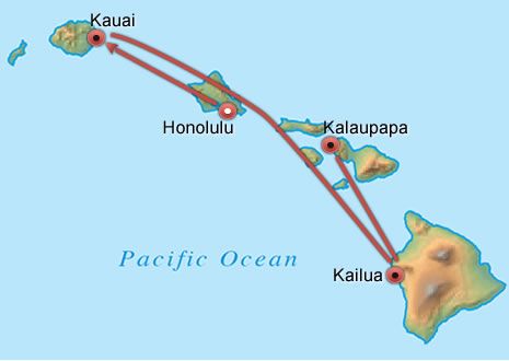 Grand hawaiian classic map